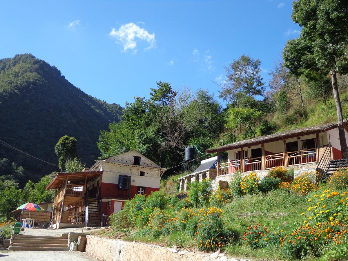 Solid Rock - Lodge & Restaurant Pharping Bagian luar foto